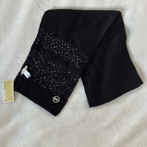 Michael Kors Sequin Black scarf